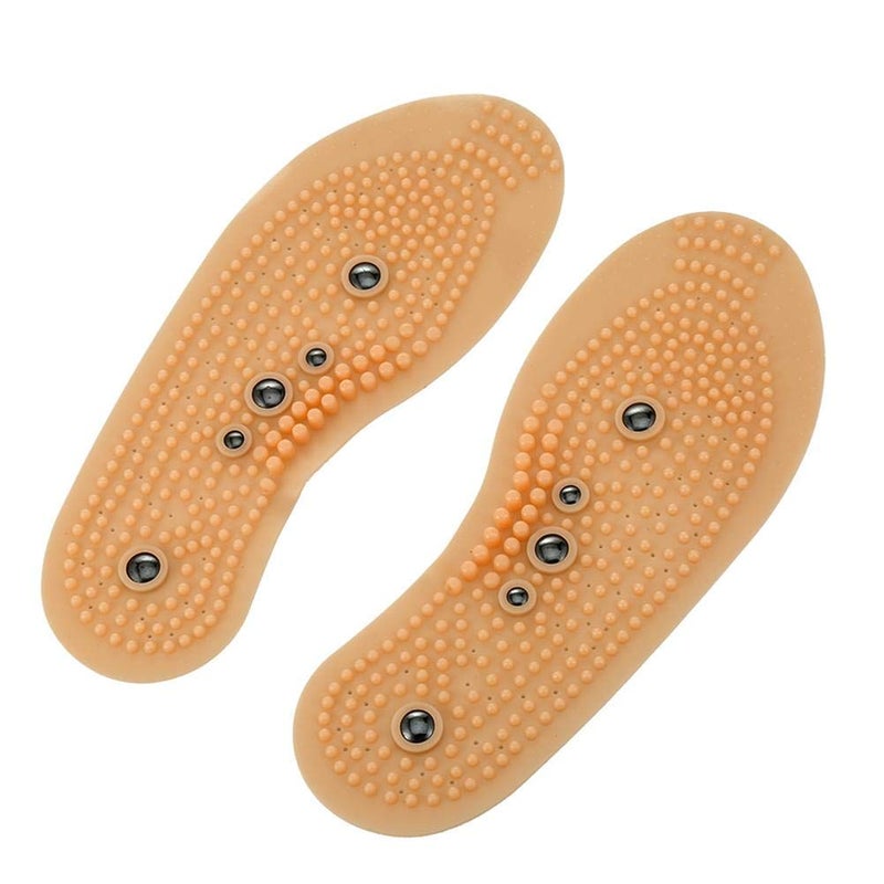woobles Massage Insoles Comfort Pads,Height Increasing Sports Magnetic Health Shoe Pads for those who need to increase and breathe(41-45(CN)) - Image 4